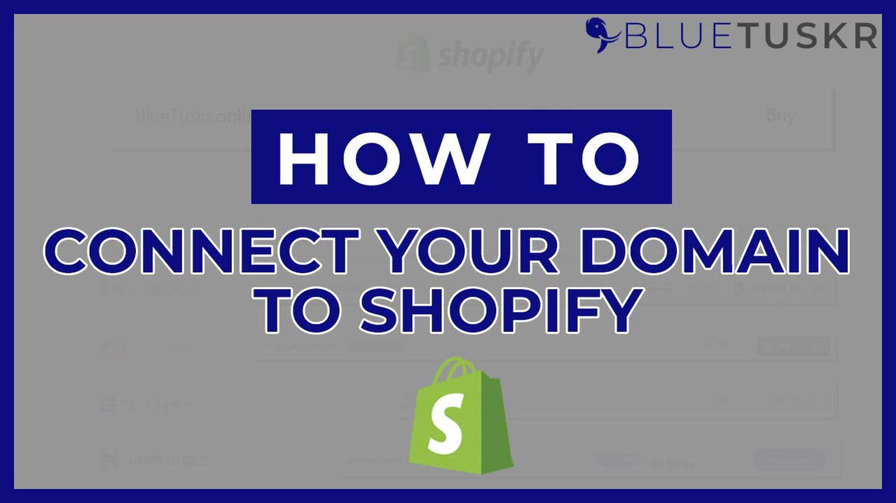 How to Connect your Domain to Shopify