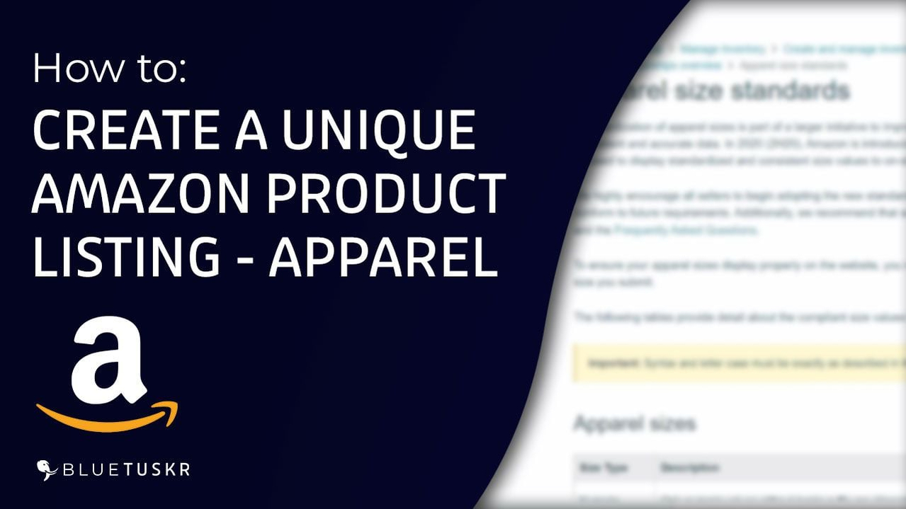 How to Create a Unique Amazon Product Listing - Apparel - Updated 2022